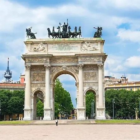 Lovely 2 Penthouse At Arco Della Pace Apartment Milan